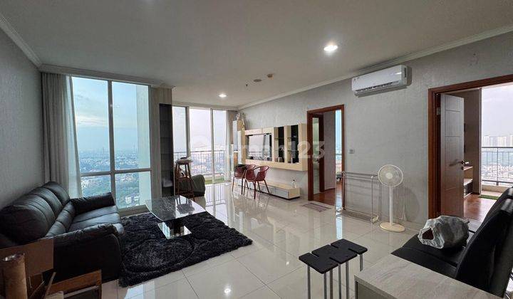 Bisa Kpa! Jual Rugi! Apt Ancol Mansion 122m View Laut  1