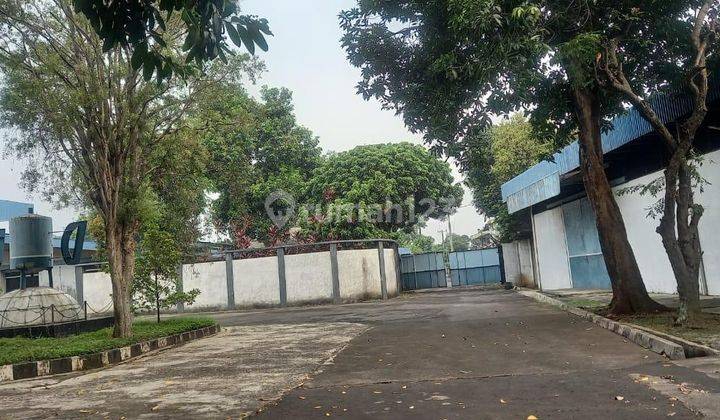 Pabrik Full Furnish Pinggir Jalan Lt 1.1ha, Cileungsi Bogor....