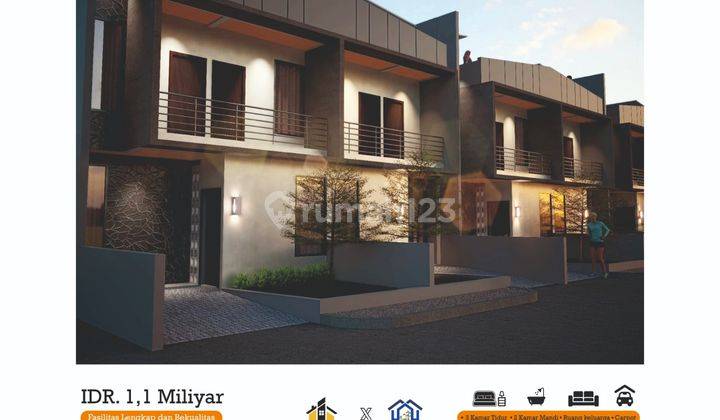 Rumah Baru Cluster Dekat Summarecone Gede Bage Bandung 1