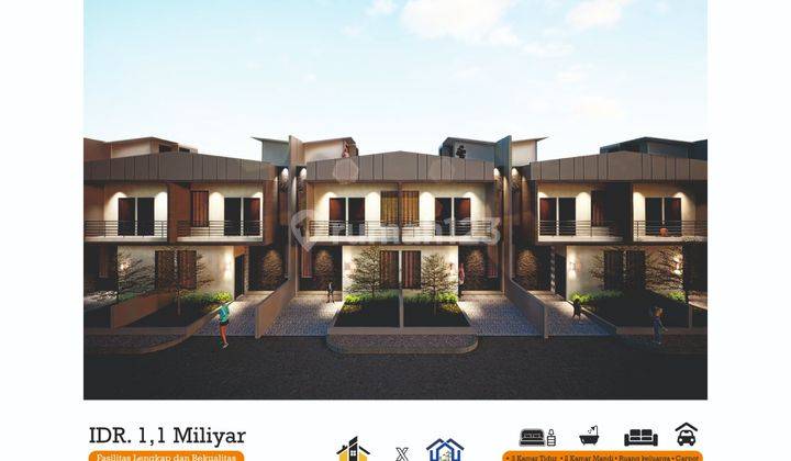 Rumah Baru Minimalis Area Cinambo Ujung Berung Panghegar Bandung 1