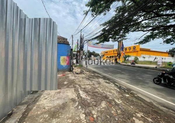 Tanah Siap Bangun Cocok Untuk Tempat Usaha di Pinggir Jalan Raya Alternatif Cibubur 2