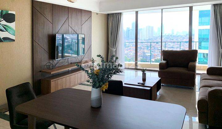 Apartemen Casablanca, Tower 1, 2 BR Kondisi Furnished Bagus 1