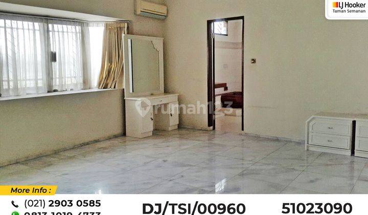 Disewakan Rumah Kemanggisan Utama, Jakarta Barat, 380m², 2 Lt 7
