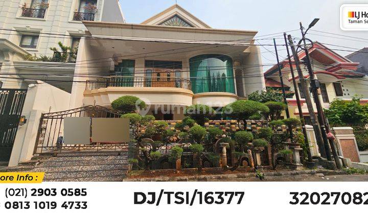 Turun Harga, Rumah Kebon Jeruk Komplek Green Ville, Dekat Kemana Mana, Kondisi Furnished 3.5 Lantai 1