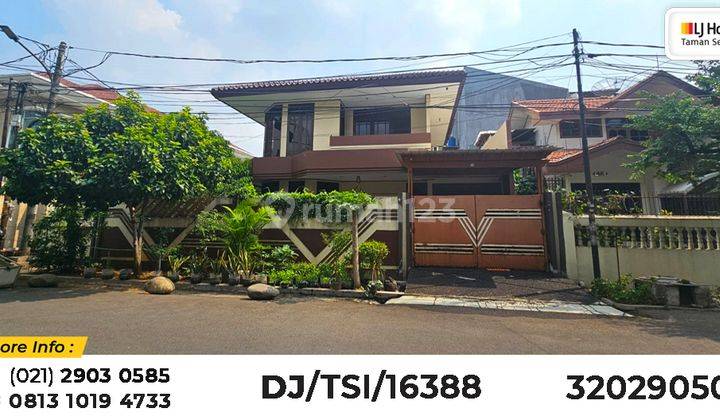 Turun Harga, Rumah Kebon Jeruk, Taman Kedoya Baru, Dekat Akses Tol, 2 Lantai Semi Furnished, 15x22m 1