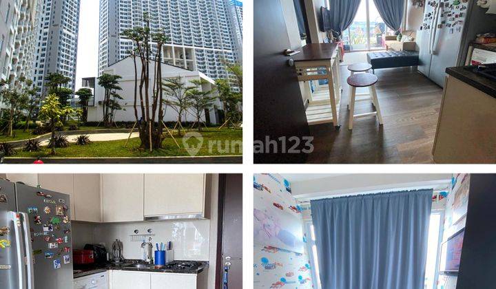 Apartement Puri Mansion Tower Crystal 2 BR Furnished Bagus 49m² 2