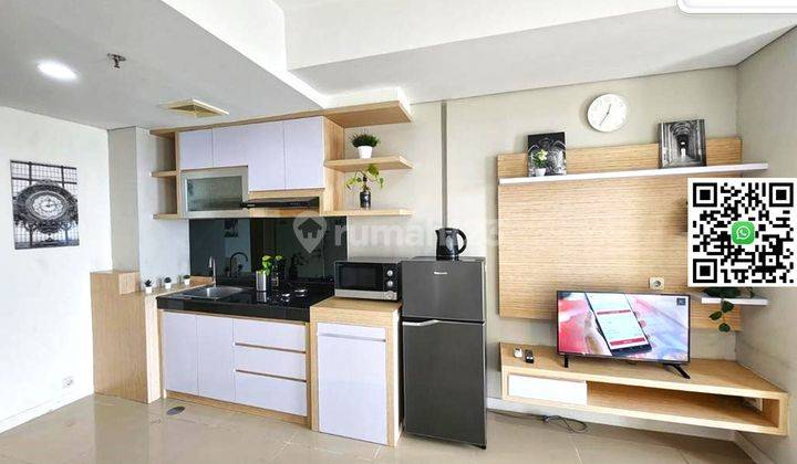 Apartement Metropark Residence, Tower Manhattan 1 BR Furnished Bagus 30m² 2