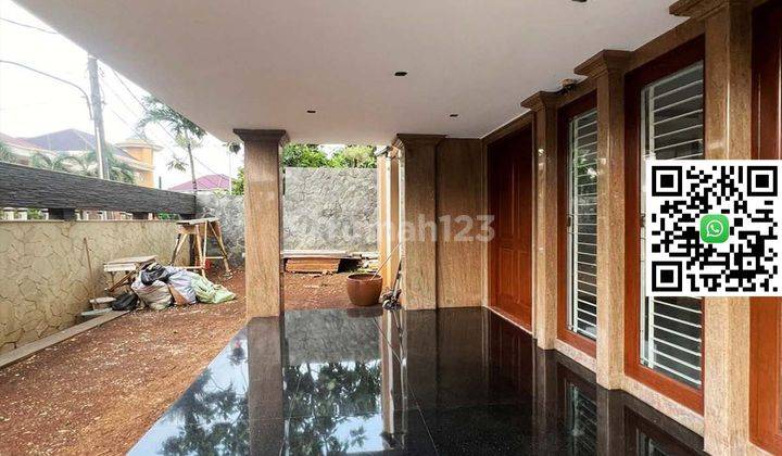 Turun Harga, Rumah 4 Lantai Bagus Semi Furnished SHM di Taman Villa Meruya, Kembangan 2