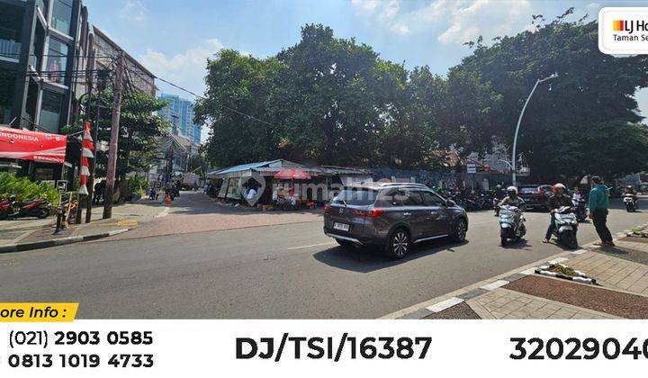 Turun Harga, Rumah Atau Kavling Di Bulungan, Kebayoran Baru, 1.198m², Shm 1