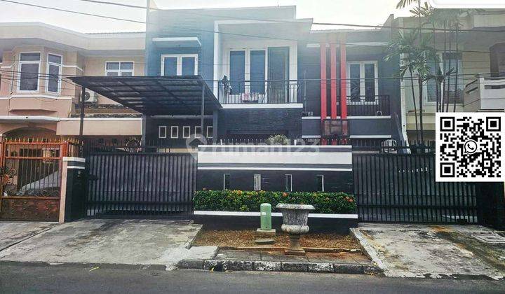 Turun Harga, Rumah 2 Lantai Bagus Semi Furnished SHM di Taman Villa Meruya, Kembangan, Jakarta Barat 2