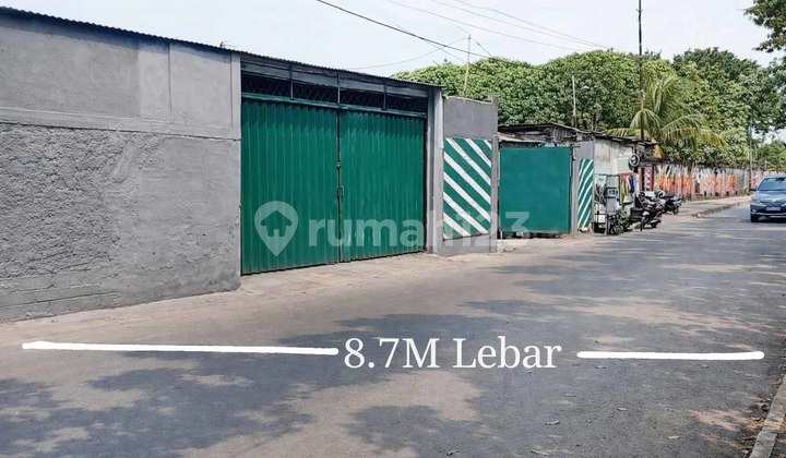 Jual Gudang Hook Hitung Harga Tanah (Bonus 5 Gudang) di Kapuk Cengkareng 1.260 M² - Dekat Pik & Tol Jorr
