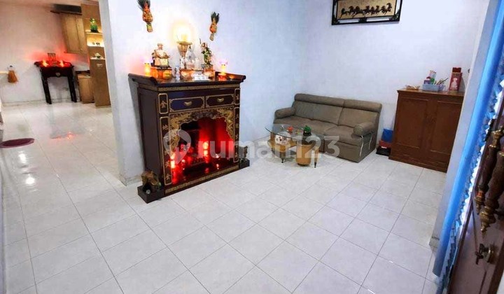 Rumah Bebas Banjir Taman Palem Lestari, Cengkareng - Siap Huni, Jalan Lebar 3 Mobil, SHM 2