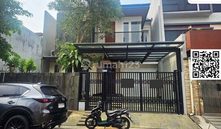 Rumah 2 Lantai Bagus di Blok Favorit Permata Buana, Cluster Pulau Tidung, Semi Furnished 230m² 1