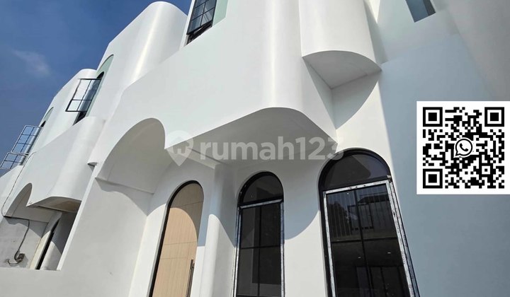 Rumah Modern Unit Baru di Citra Garden 2, Kalideres – 130m, Konsep Santorini! 2