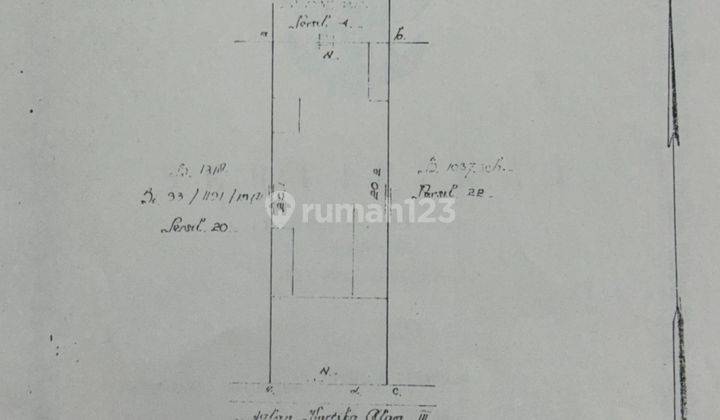 Jual Rumah Hitung Tanah Di Pondok Indah 2