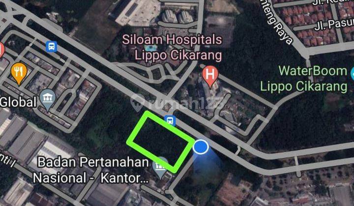 Dijual Cepat Tanah Kavling Komersial Hook Lippo Cikarang Bekasi