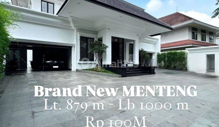 Dijual Rumah Luxurious Brand New Menteng Jakarta Pusat 1