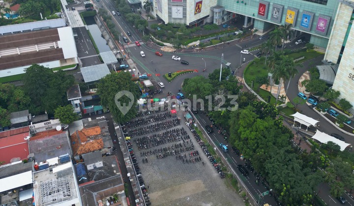 Dijual Tanah Komersial Area Bundaran HI Thamrin dekat Plaza Indonesia 2030m