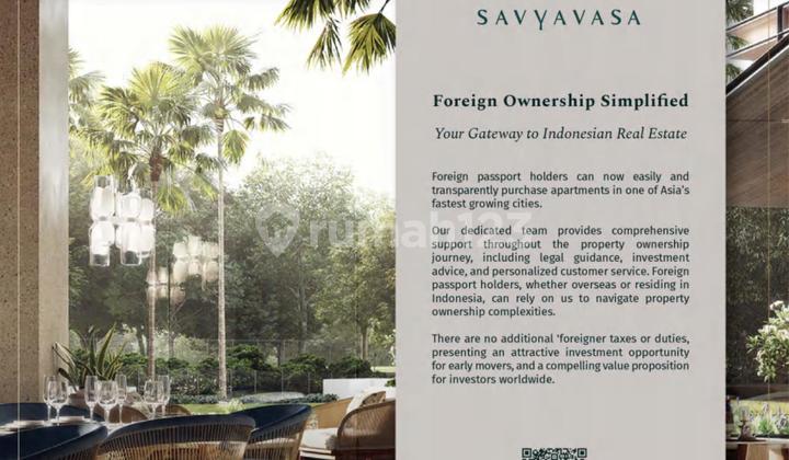 For Sale Luxury Pet Friendly Apartment Savyavasa Legally Open For Foreigners