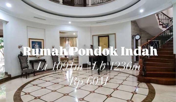 Dijual Rumah American Classic Pondok Indah Jakarta Selatan 1