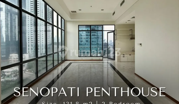 For sale 2-bedroom apartment Senopati Penthouse SCBD South Jakarta 1