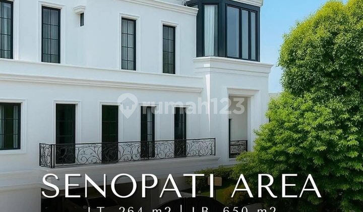 FOR SALE SENOPATI AREA KEBAYORAN BARU LUXURIOUS MODERN CLASSIC