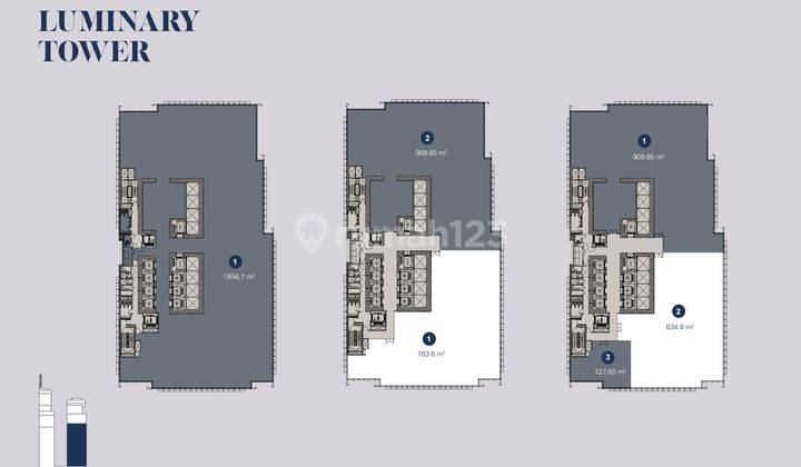 Dijual Kantor Office Luminary Tower Thamrin Nine Jakarta Pusat 2