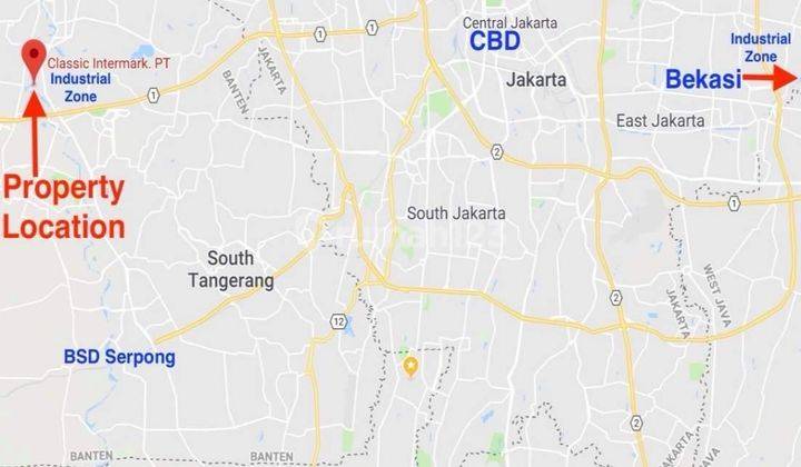 Dijual Pabrik Dan Gudang Lokasi Premium Cikokol Tangerang Banten 2