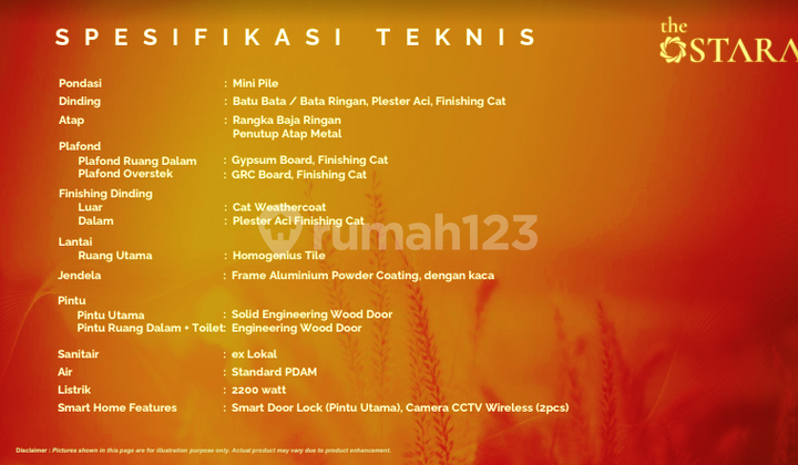 Rumah Baru 2 Lantai Furnished Tanpa Dp di Ostara Bsd, Tangerang