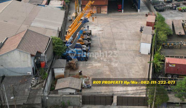 Dijual Tanah di Cakung Cilincing 2.200 m2 Ada Gedung dan Workshop 1