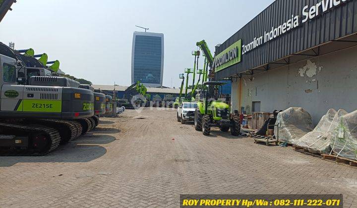 Disewakan Tanah di Yos Sudarso Jakarta Utara 4.380 M2 Full Paving 2