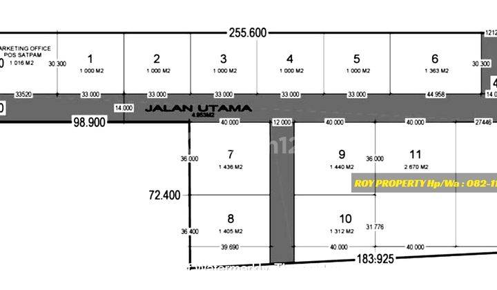 Dijual Tanah di Cakung Luas 1.8 Ha Jual Per Kavling Total 12 Kav 2