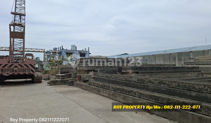 Dijual Tanah di Cakung Luas 4 Ha Cor Beton Cocok Buat Pergudangan