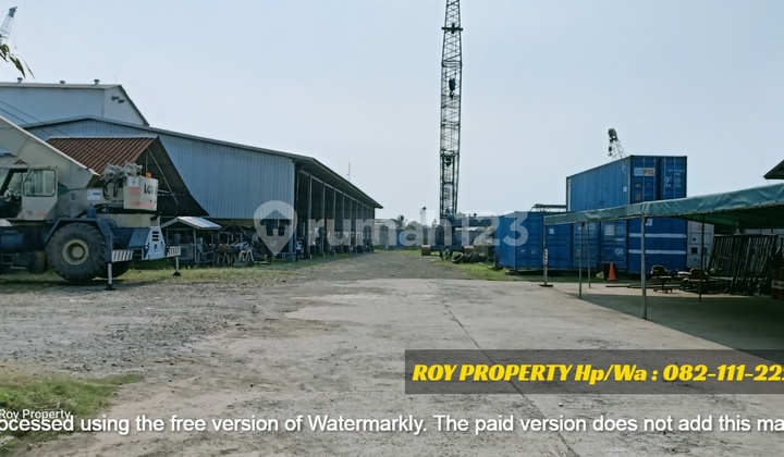 Most Complete Land Rental in Cakung Cilincing Including Warehouse Office