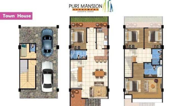 Dijual Ruko Townhouse Puri Mansion, Bagus Dan Terbaik Di Jakarta Barat 2