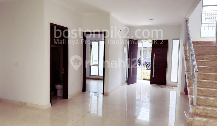 Sewa Rumah Cluster Melody Golf Golf Island Pik 160 M2 8x20 Pine 2 Lt - Rent New House Melody Golf Pik 8x20 3 Bedroom 1