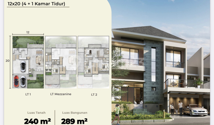 Jual Hanya 34 Juta Atau 10,5m Rumah 15x20 Hoek Dove 299 M2 Permata Hijau Residence Pik2 - Sell House 15x20 299 Sqm 2 Floor Permata Hijau Residence Pik 2 2