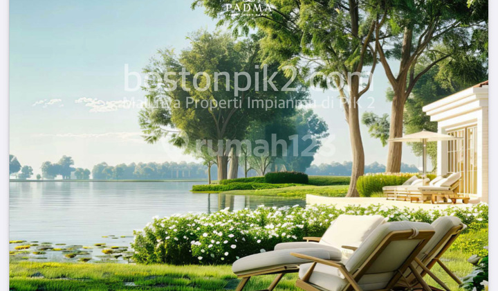 Jual Cicilan 505 Juta Kavling Tanah The Padma Cluster Amerta Pik 2 620 M2 18x35 Dp 0% Selama 60x Rumah Paling Premium