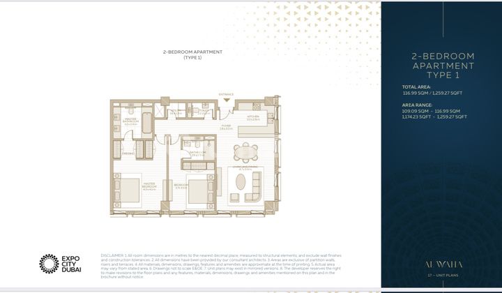 Sell Installment 5 Years House Al Hawa Residence Dubai Expo City 108 M2 2 Bedroom - Sell House Dubai Al Hawa Residence Dubai Expo City 108 M2 2 Br By Emmar 2