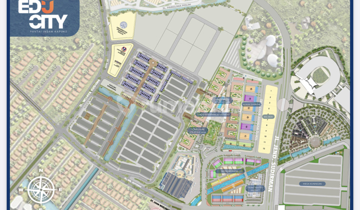 Jual Cicilan 39 Juta Rukan Harvard Boulevard Pik 2 4,5x12,5 56 M2 3 Lantai Program Dp 0% Selama 24 Bulan