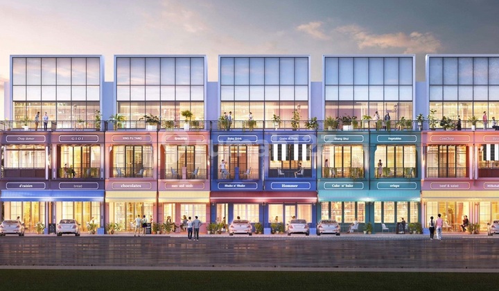 Jual Cicil 48 Juta Atau 6,7m Rukan Marina Bay New York Samping Cbd Pasir Putih Pik2 - Sell Shop House Marina New York Side Cbd Pasir Putih Pik2