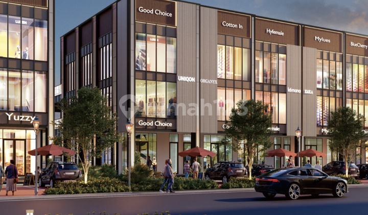 For Sale: 159 Million Installments 36x or 7.4m Soho Rukan Pasir Putih Riverside Next to CBD Pasir Putih PIK2 - Selling Soho Pasir Putih Riverside Near CBD Pasir Putih 6x25 3 Floors PIK 2