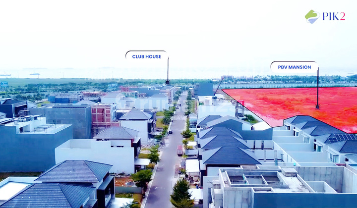 Jual Hanya 35 Juta Cicil 36x Kavling Tanah 10x25 250 M2 Rumah Pantai Bukit Villa Pbv Mansion Pik 2 - Sell Only 35 Million Land For House 10x25 250 Sqm Pantai Bukit Villa Pbv Pik 2