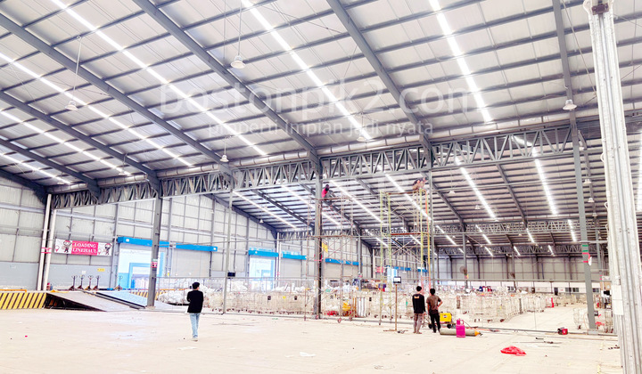 Sewa Gudang 5000 M2 Kosambi Permai Dekat Tol Pik2 Ada Office Rapi Bersih - Rent Warehouse 3 In 1 Kosambi Permai Near Tol Pik2 5000 Sqm