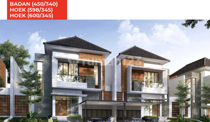 For Sale Only 137 Million, 15x30 House, Canggu Beach, Bukit Villa PBV, PIK 2, 450 sqm, 0% Down Payment Program for 2 Years