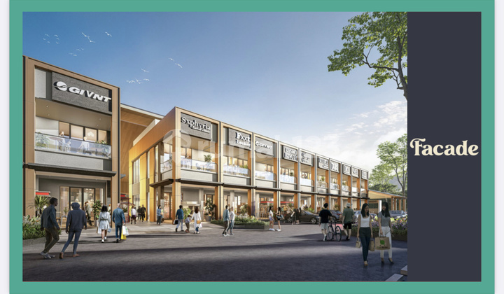 Jual Hanya 26 Juta Atau 3,3m Rukan Pasar Segar Milenial Depan Rumah Milenial Pik2 - Sell Shop House Fresh Market 2 Front Milenial House Pik 2