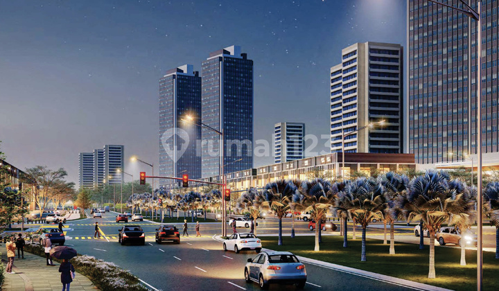 For sale 171 Million Installment 60x Or 8m Rukan Soho Riverside Boulevard Next to Cbd Pasir Putih Pik2 - Sell Soho Riverside Near Cbd Pasir Putih 6x20 120 Sqm 3 Floor Pik 2