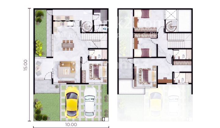 Jual Rumah Kuningan Village Pik 2 10x15 150 M2 2 Lantai Cicilan 28 Juta Program Dp 0% Selama 18 Bulan