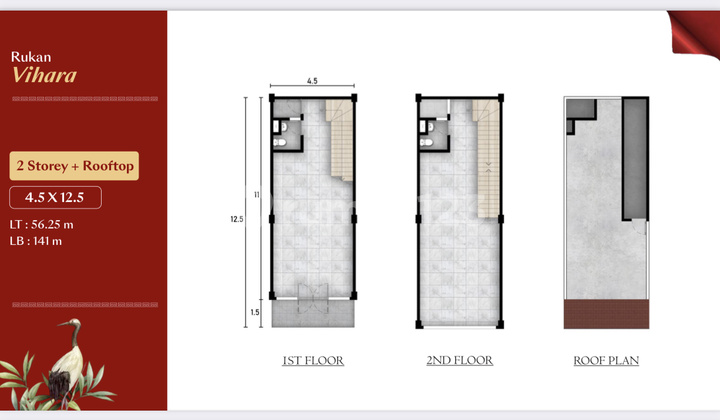 Jual 51 Juta Atau 6,4m Rukan Samping Petak Sembilan 9 Cin Te Yen 4,5x12,5 Ruko Type Vihara Pik2 - Sell Shop House Front Petak Sembilan 9 Cin Te Yen 4,5x12,5 Pik 2