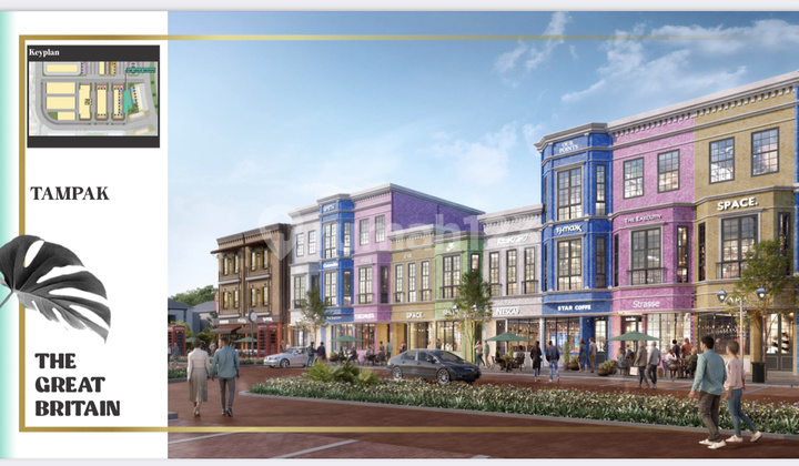 Jual Hanya 21 Juta Atau 3m Rukan Pasadena Walk Samping Milenial Park Dan Si Mian Fo Pik2 - Sell Shop House Pasadena Walk Side Milenial Park And Si Mian Fo Pik 2